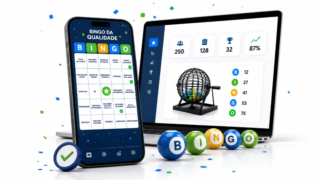 Bingo 5x5 Interativo 3D
