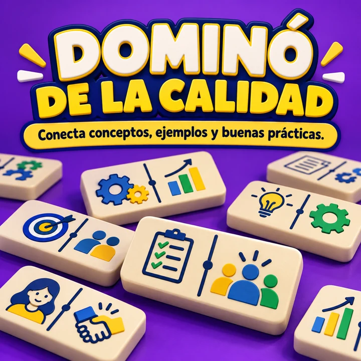 Portada de Dominó de la Calidad