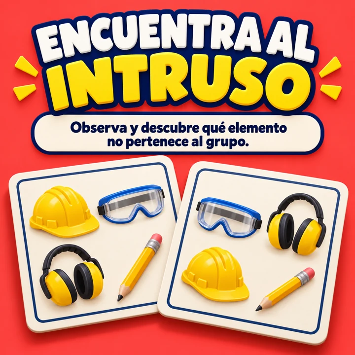 Portada de Encuentra al Intruso