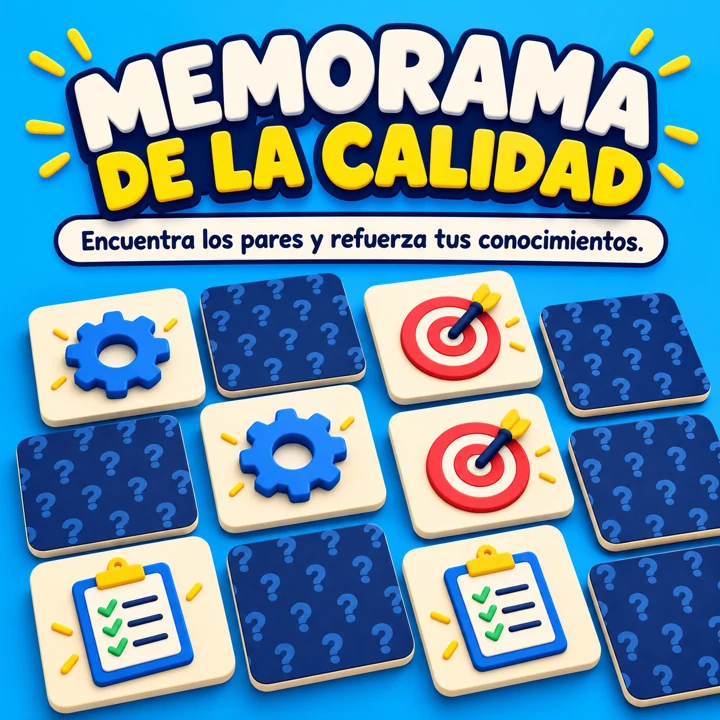 Portada de Memorama de la Calidad